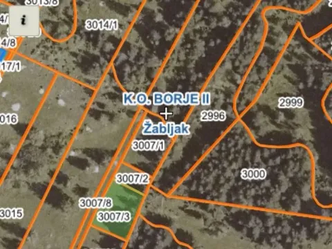 Prodaja, plac, 6100m², Borje, Žabljak - image 2