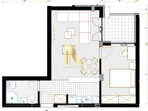 Prodaja, dvosoban stan, 47m², Sremska Kamenica, Petrovaradin - image 2