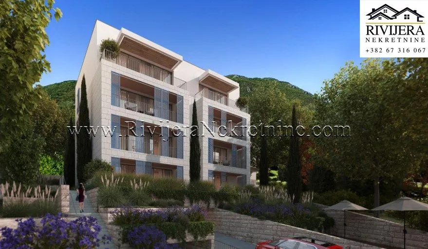Prodaja, jednosoban stan, 47m², Đenovići, Herceg Novi