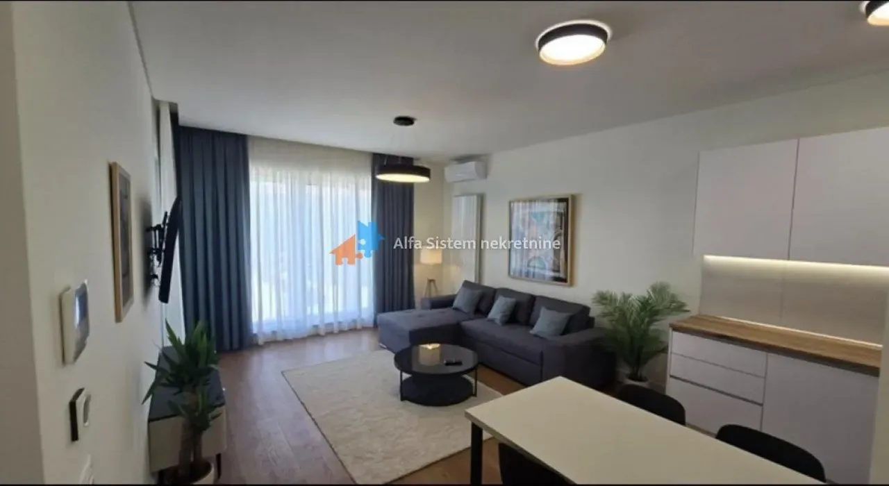 Rent, two bedroom apartment, 52m², Banovo Brdo, Beograd
