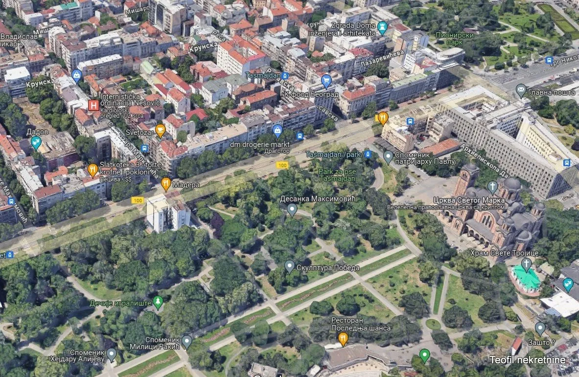 Sale, office space, 220m², Tašmajdan, Palilula Sve Podlokacije