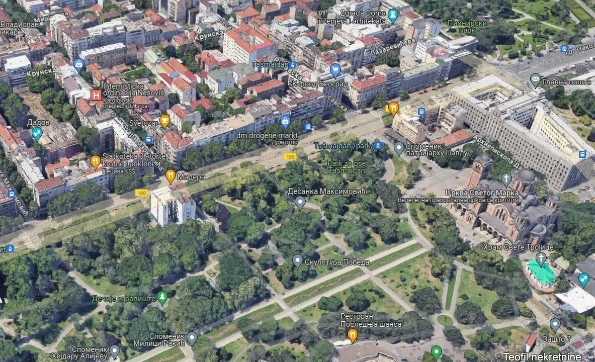 Prodaja, poslovni prostor, 220m², Tašmajdan, Palilula Sve Podlokacije