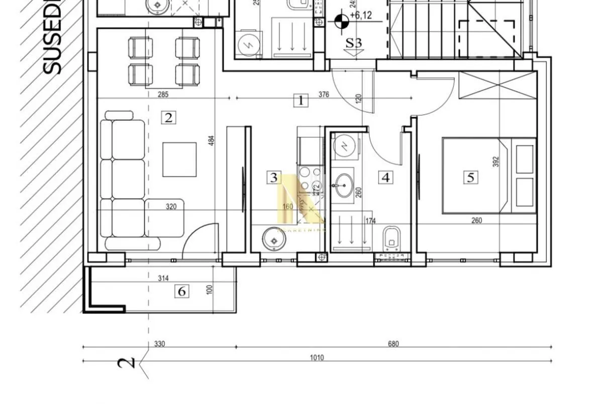 Prodaja, jednosoban stan, 40m², Adice, Novi Sad Sve Podlokacije