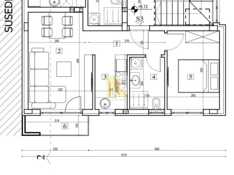 Sale, one bedroom apartment, 40m², Adice, Novi Sad Sve Podlokacije - image 4