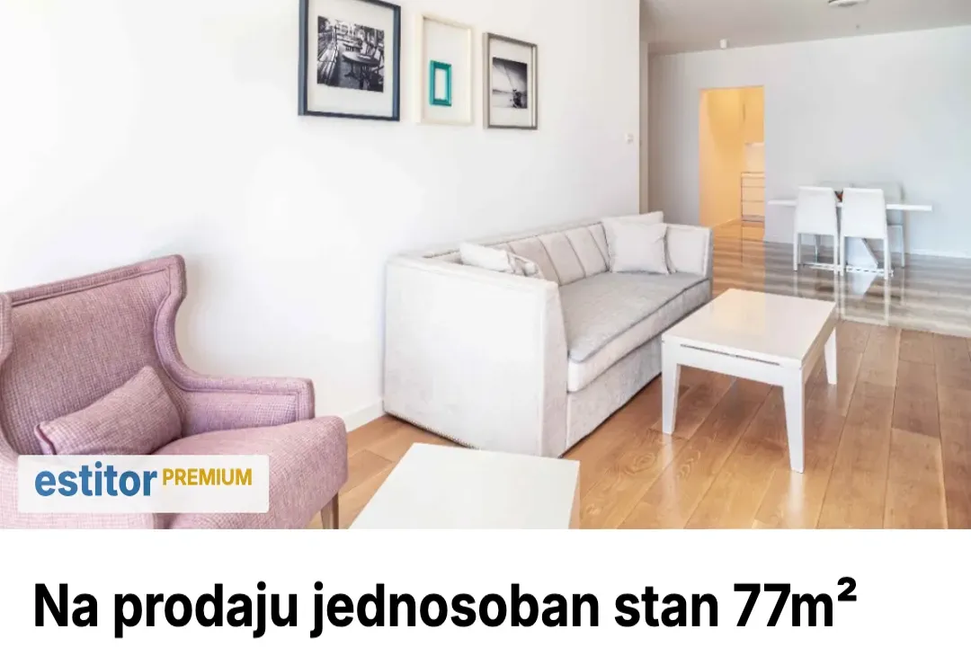 Prodaja, jednosoban stan, 77m², Budva, Crna Gora
