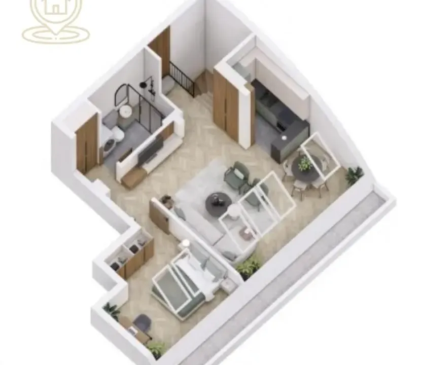 Sale, three bedroom apartment, 96m², Petrovaradin, Novi Sad