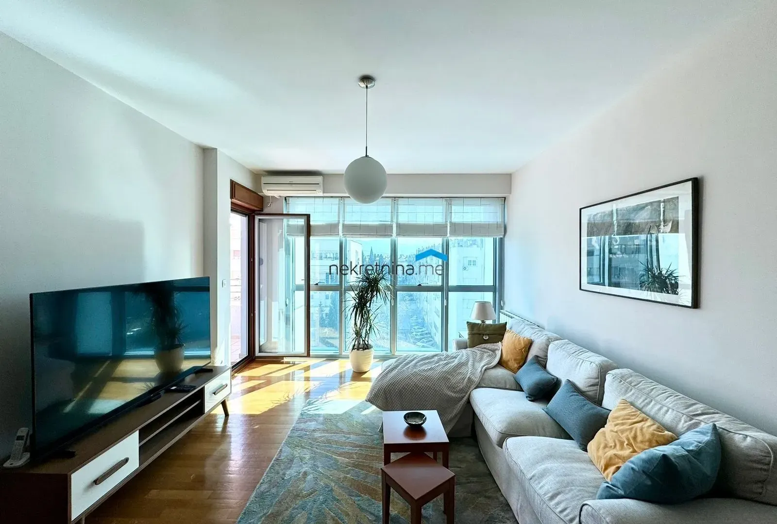 Rent, two bedroom apartment, 80m², Preko Morače, Podgorica