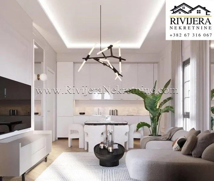 Sale, one bedroom apartment, 41m², Prčanj, Kotor