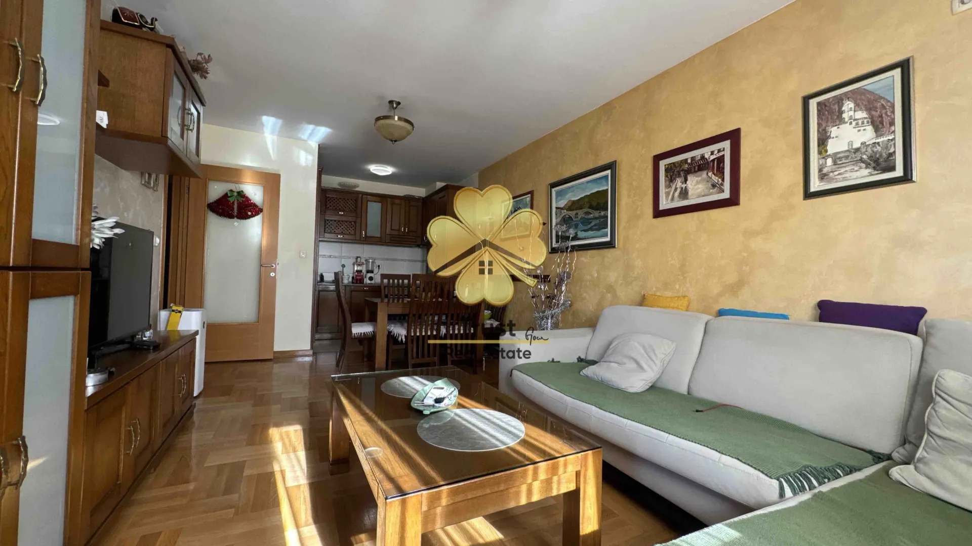 Rent, two bedroom apartment, 70m², Stari Aerodrom, Podgorica