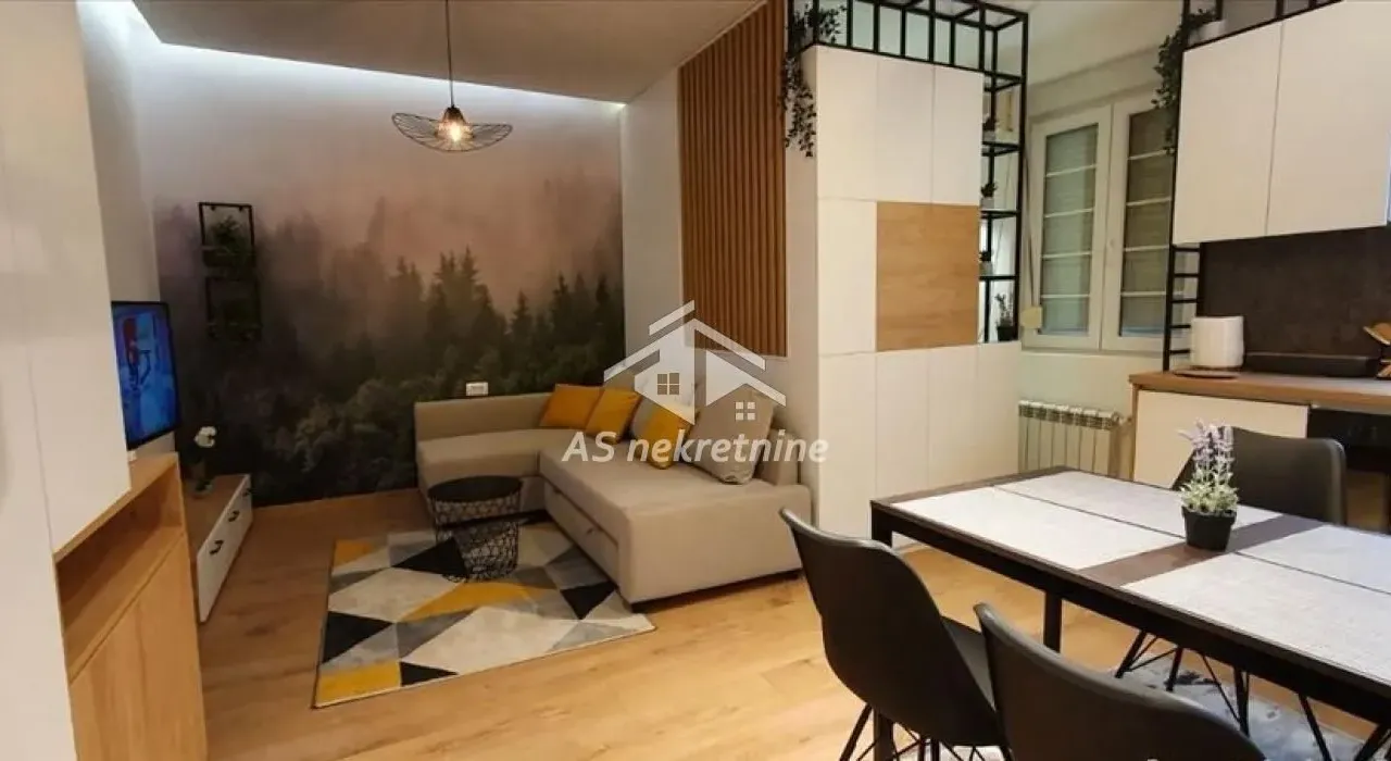 Izdavanje, stan, 35m², Skadarlija, Beograd