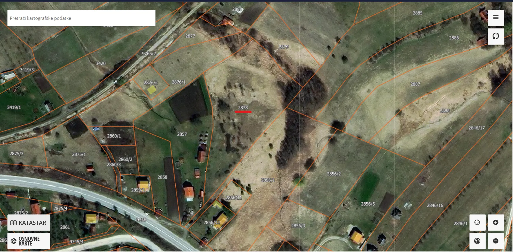 Prodaja, plac, 6400m², Kremna, Užice