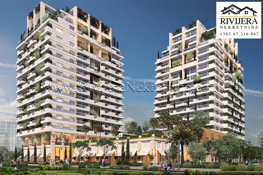 Sale, two bedroom apartment, 50m², Centar, Budva