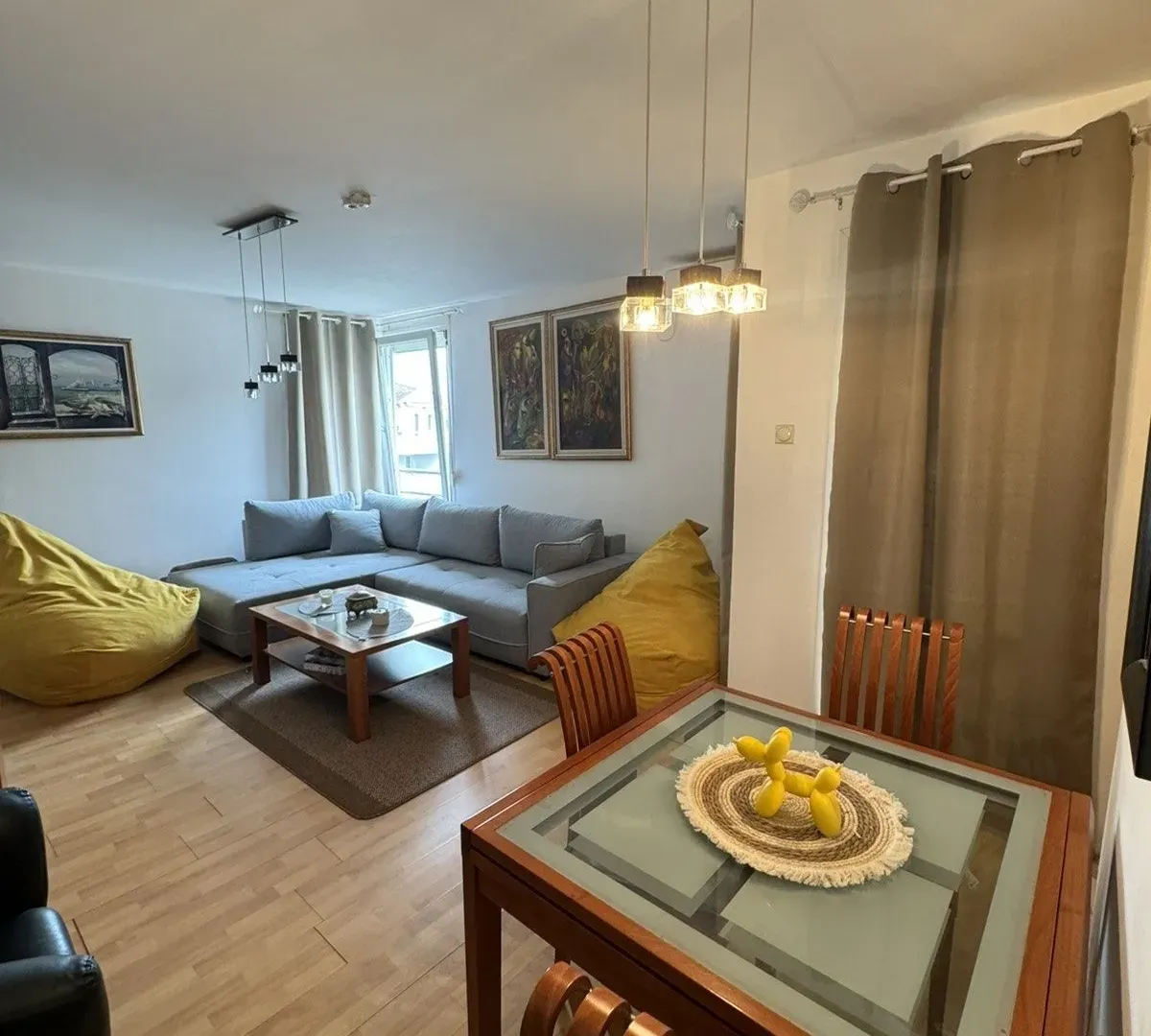 Rent, one bedroom apartment, 55m², Zaobilaznica, Budva