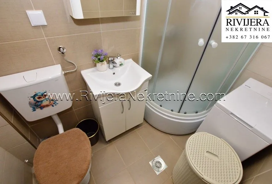 Prodaja, jednosoban stan, 42m², Bijela, Herceg Novi