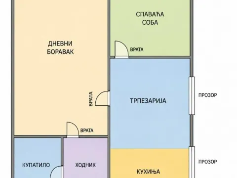 Prodaja, dvosoban stan, 50m², Mirijevo 1, Mirijevo Sve Podlokacije - image 2