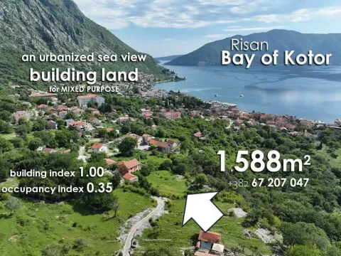 Prodaja, plac, 1588m², Kotor, Crna Gora - image 1