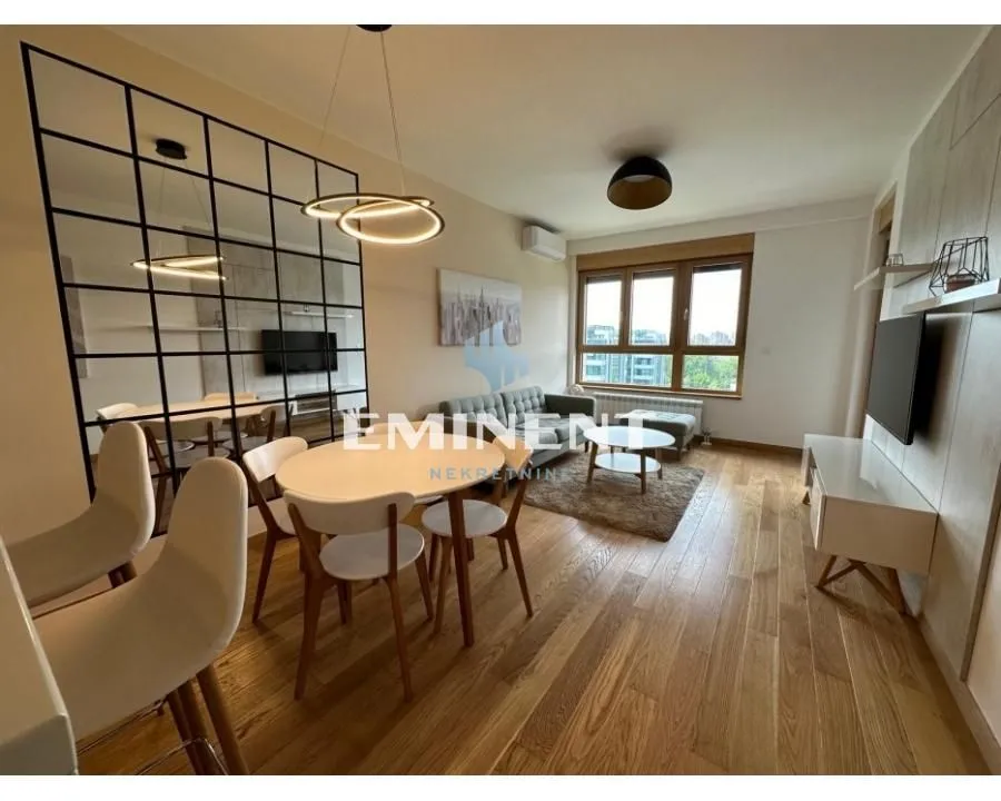 Rent, two bedroom apartment, 55m², Novi Beograd Blok 65, Novi Beograd Sve Podlokacije