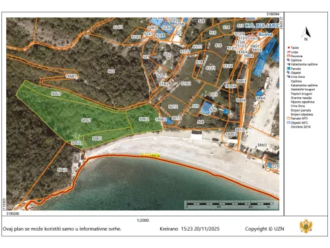 Prodaja, plac, 7642m², Buljarica, Budva - image 1