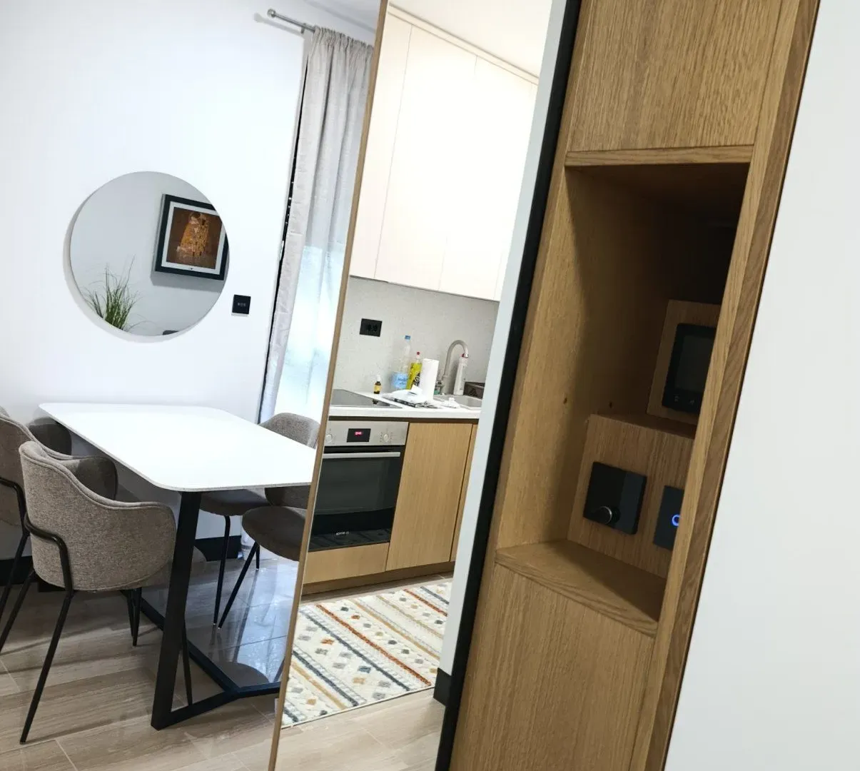 Rent, one bedroom apartment, 45m², Vezirov Most, Podgorica