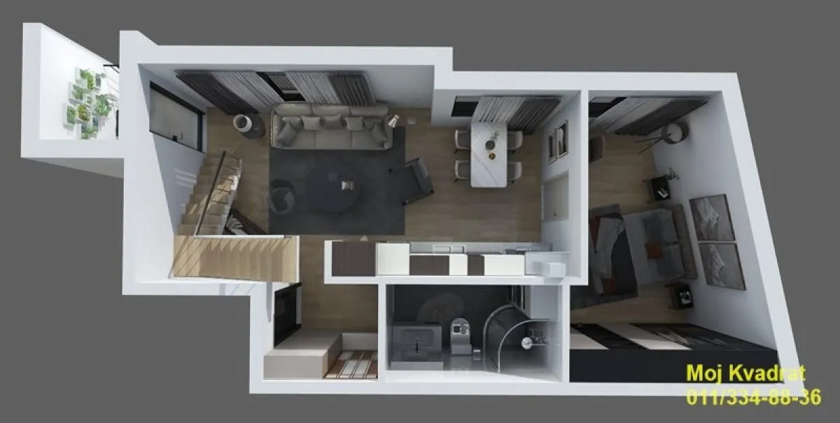 Prodaja, trosoban stan, 85m², Voždovačka Crkva, Voždovac Sve Podlokacije