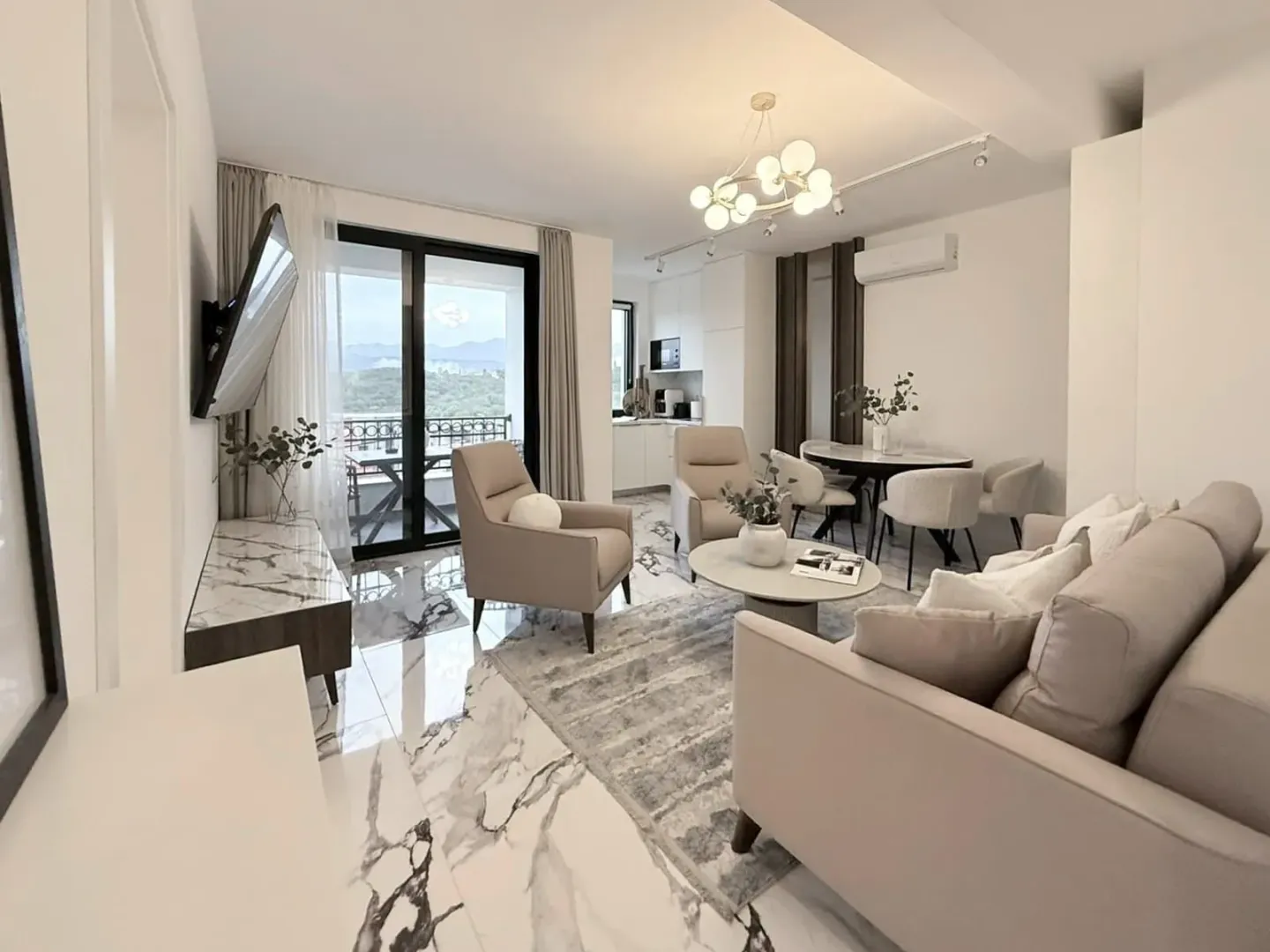Prodaja, jednosoban stan, 62m², Radovići, Tivat