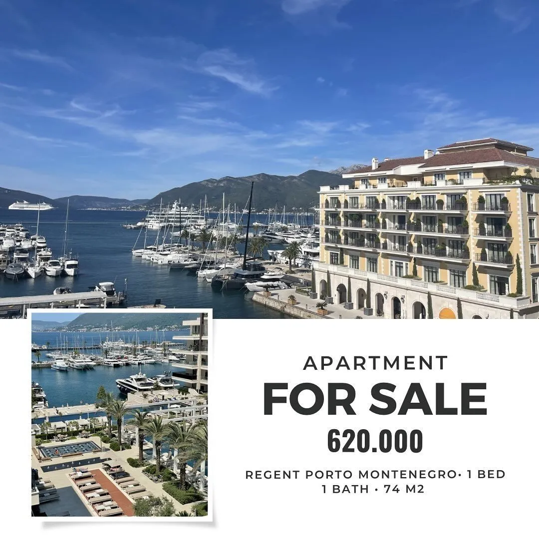 Prodaja, jednosoban stan, 74m², Tivat, Crna Gora