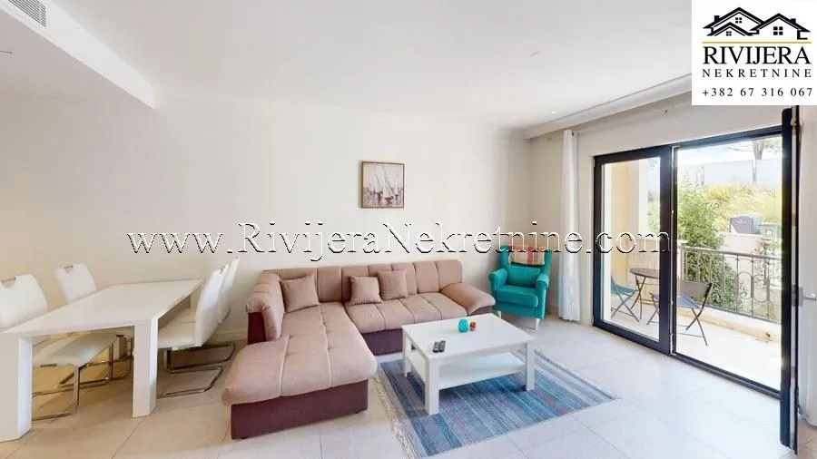 Prodaja, jednosoban stan, 57m², Luštica Bay, Tivat