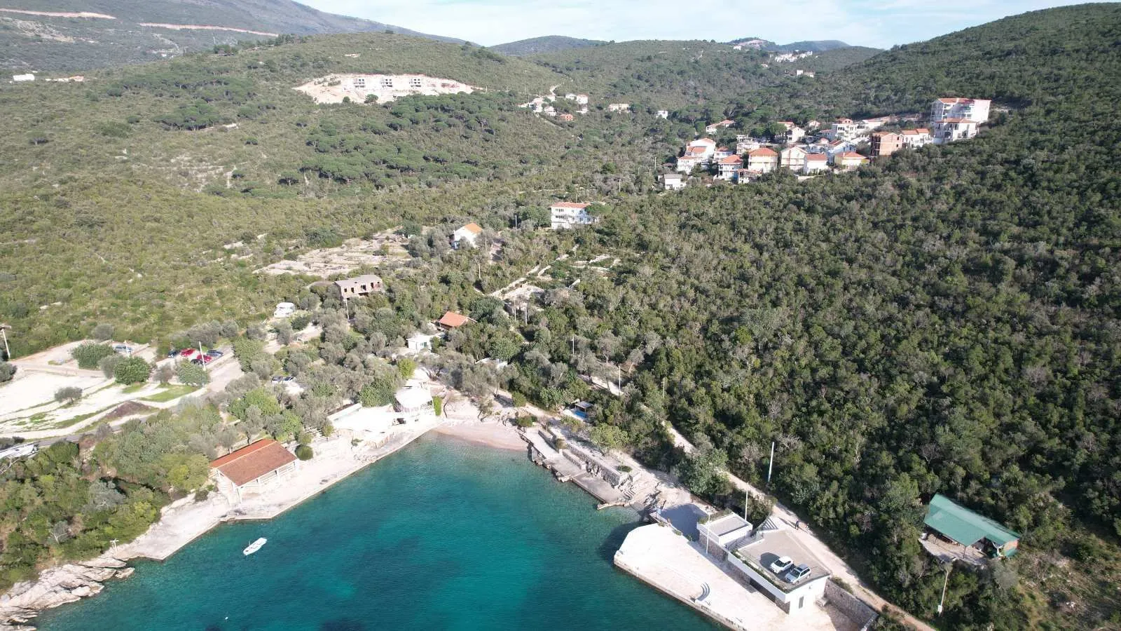 Prodaja, plac, 849m², Luštica, Tivat