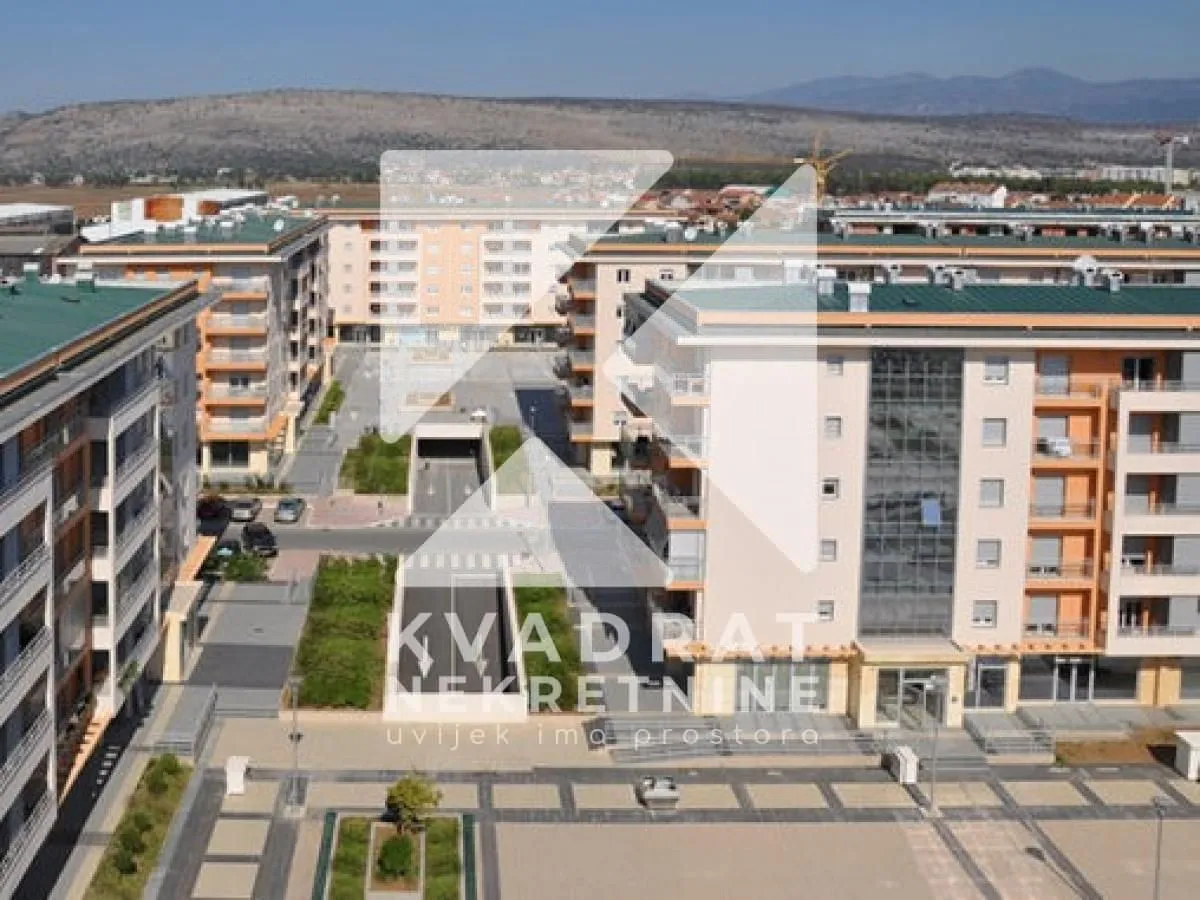 Rent, one bedroom apartment, 43m², City Kvart, Podgorica