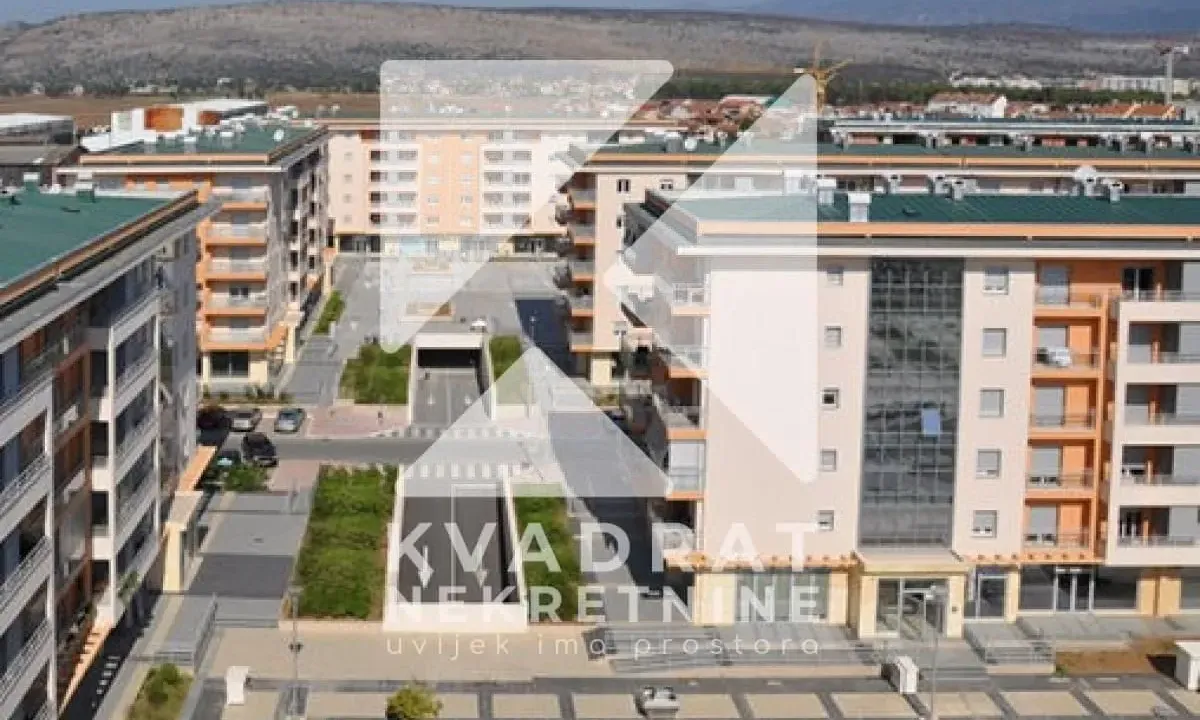 Rent, one bedroom apartment, 43m², City Kvart, Podgorica