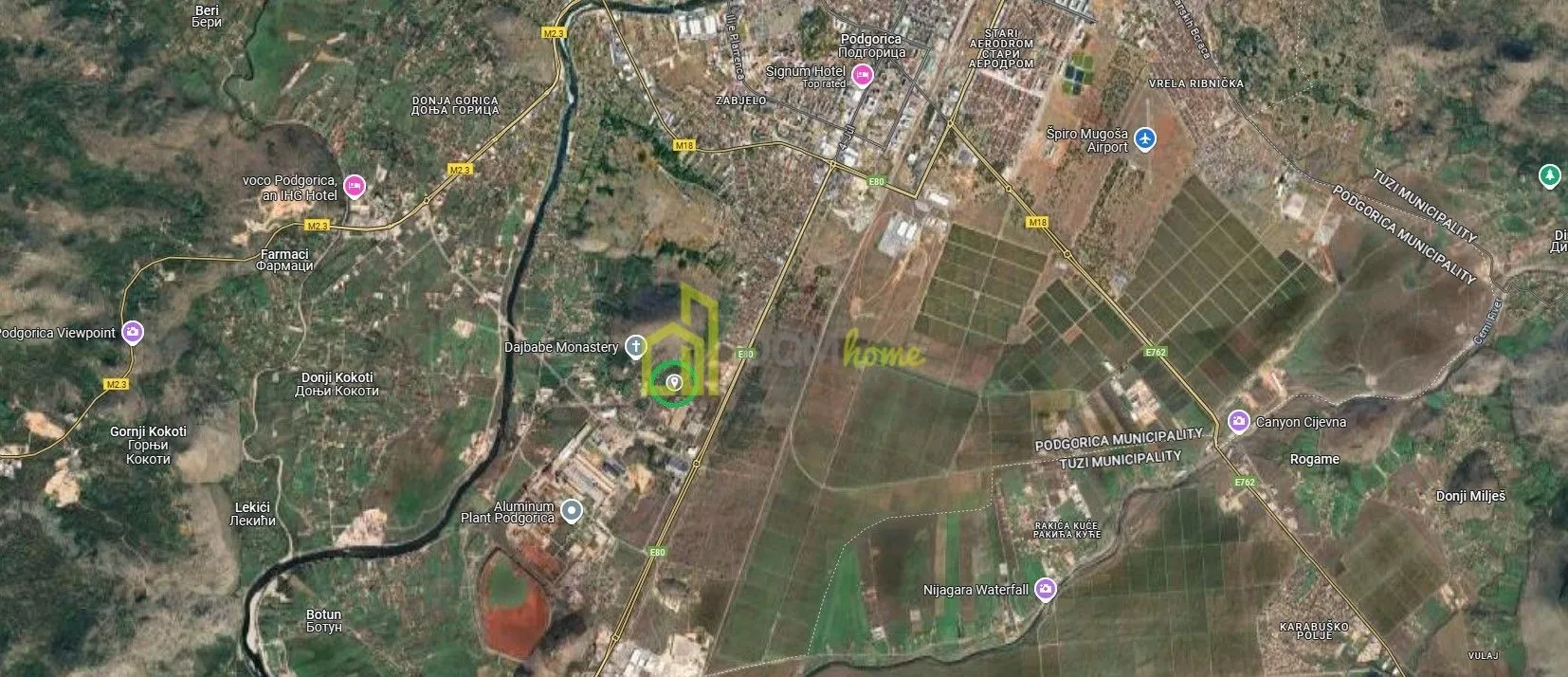 Prodaja, plac, 1775m², Dajbabe, Podgorica