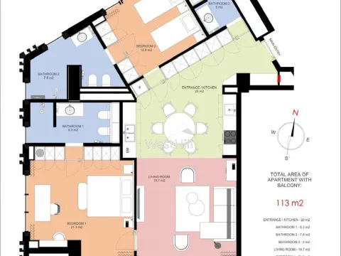 Prodaja, garsonjera, 38m², Rafailovići, Budva - image 5