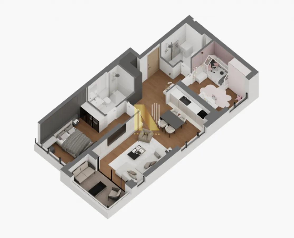 Prodaja, trosoban stan, 75m², Telep, Novi Sad Sve Podlokacije