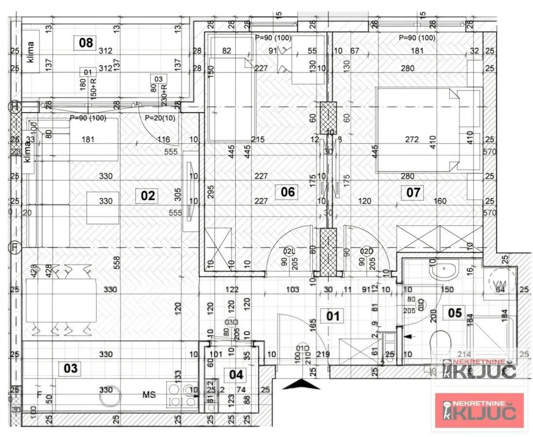 Prodaja, dvosoban stan, 53m², Liman 4, Novi Sad Sve Podlokacije