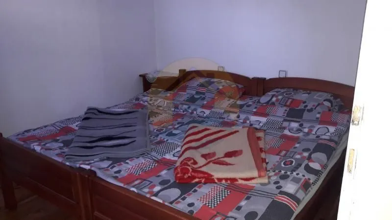 Bedroom with a double bed.