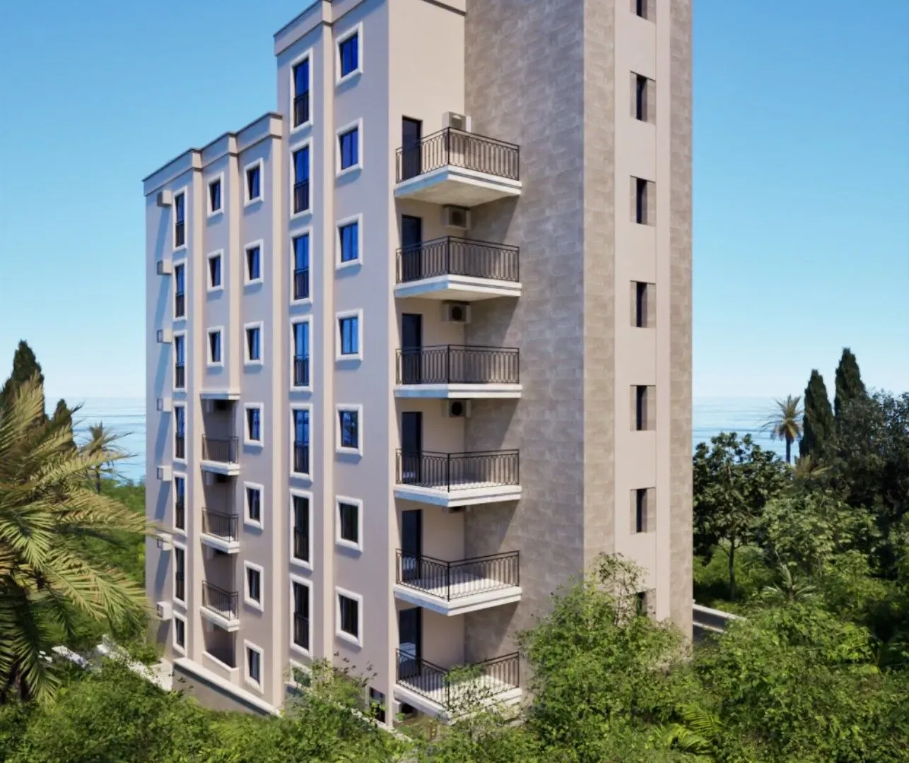Sale, two bedroom apartment, 78m², Bečići, Budva