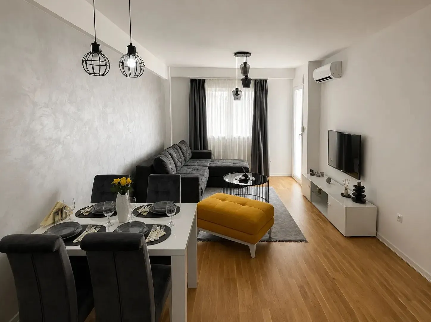 Izdavanje, jednosoban stan, 50m², Ljubović, Podgorica