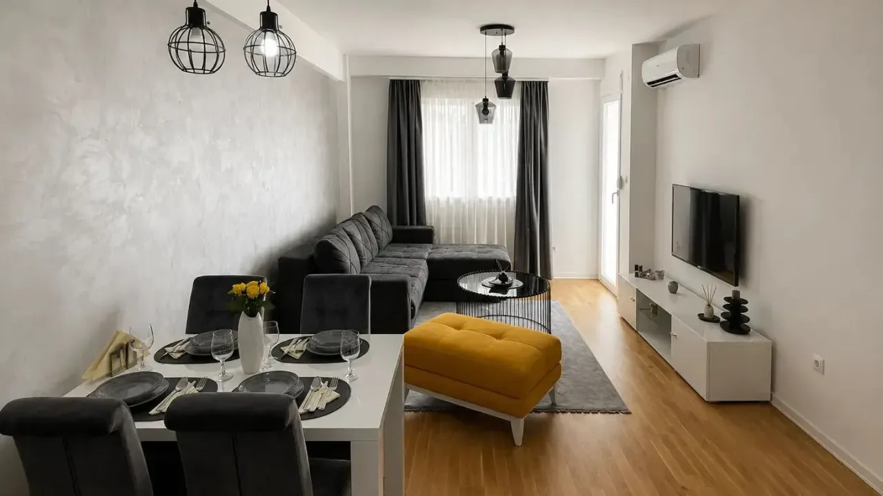 Rent, one bedroom apartment, 50m², Ljubović, Podgorica