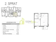 Prodaja, jednosoban stan, 44m², Tološi, Podgorica - image 4