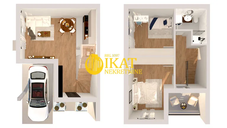 Sale, three bedroom apartment, 69m², Centar, Stara Pazova