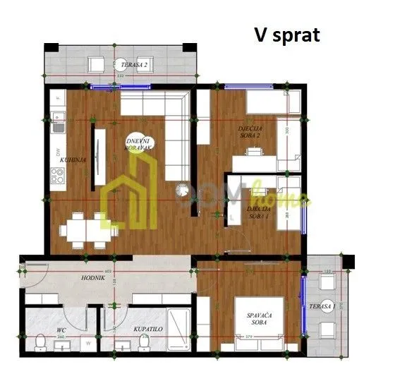Prodaja, trosoban stan, 93m², Gorica C, Podgorica