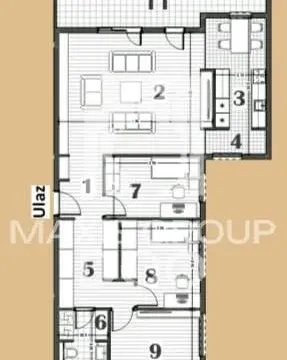 Prodaja, četvorosoban stan, 117m², Bulbulder, Zvezdara Sve Podlokacije - image 20