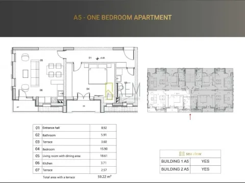 Prodaja, jednosoban stan, 49m², Risan, Kotor - image 17