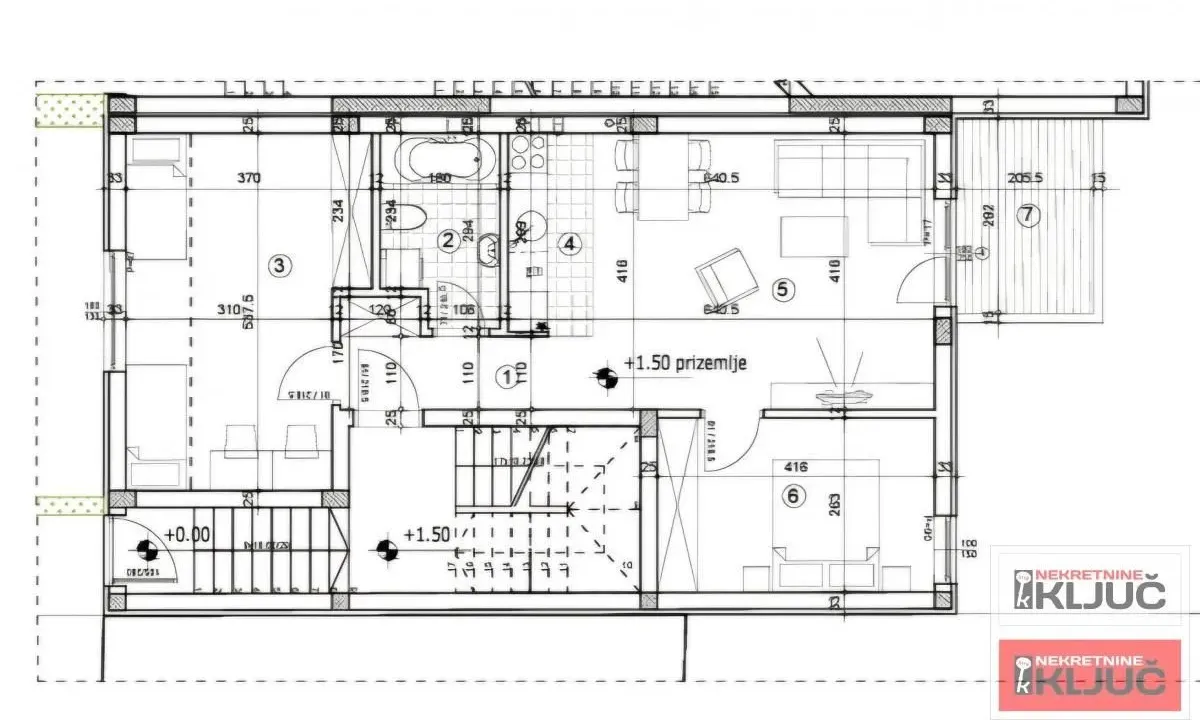 Prodaja, trosoban stan, 65m², Telep, Novi Sad Sve Podlokacije