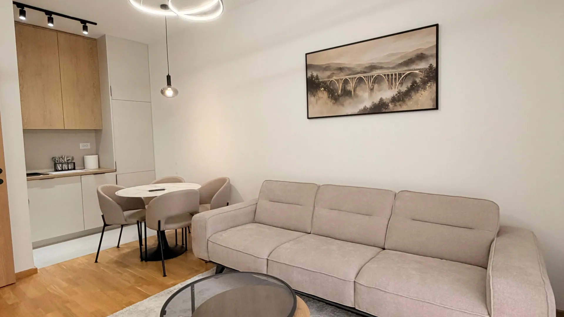 Rent, one bedroom apartment, 40m², Zabjelo, Podgorica