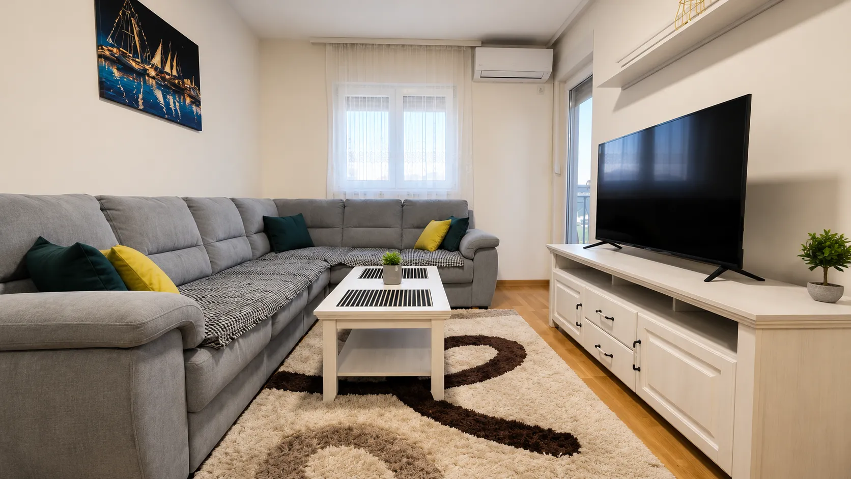 Rent, one bedroom apartment, 45m², Zagorič, Podgorica