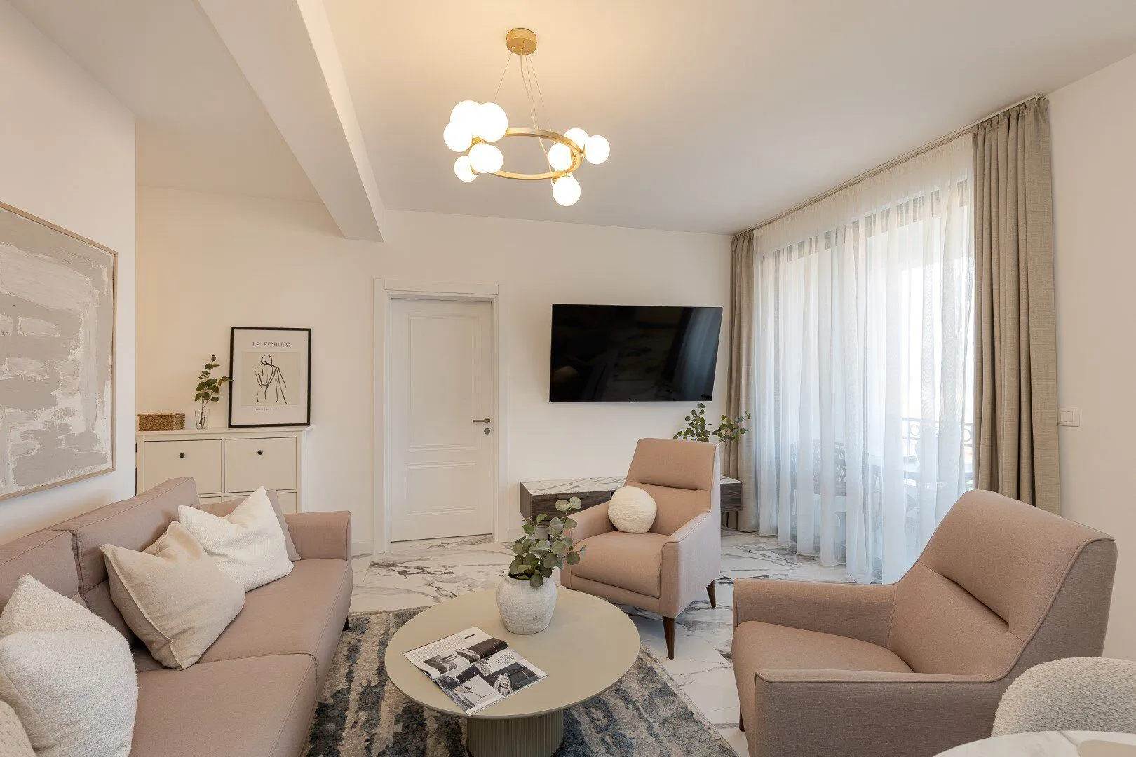 Prodaja, jednosoban stan, 60m², Radovići, Tivat