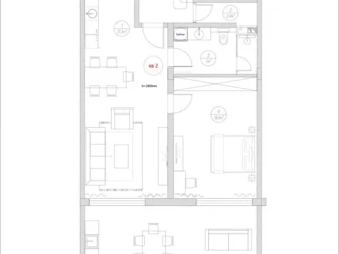 Prodaja, jednosoban stan, 95m², Bonići, Tivat - image 4