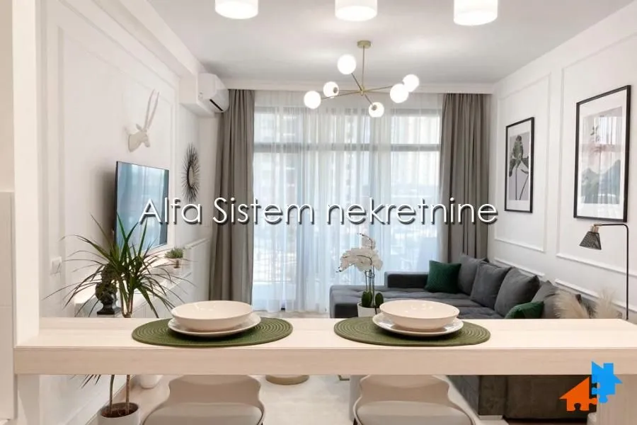 Rent, two bedroom apartment, 56m², Savski Venac, Beograd