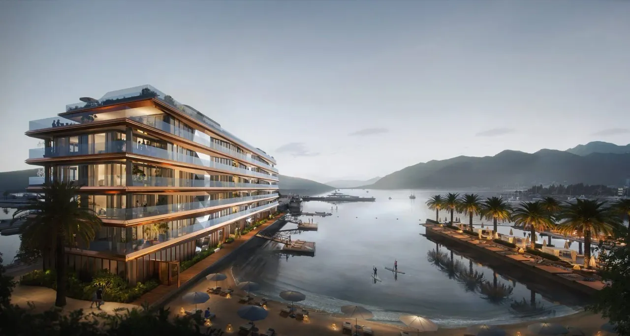 Prodaja, dvosoban stan, 104m², Tivat, Crna Gora
